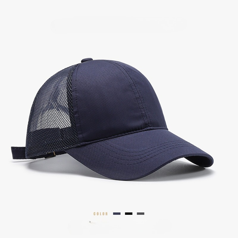 Dad Hat Cotton - Letnia Unisexowa Czapka Casualowa Siatkowa Czapka