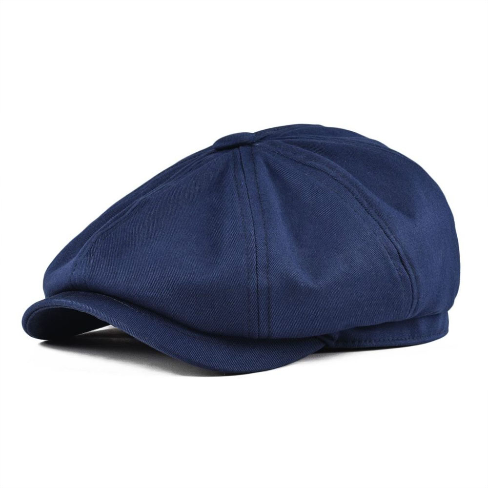 Dad Hat Cotton - Czapka gazeciarza BOTVELA męska, bawełniana, z
