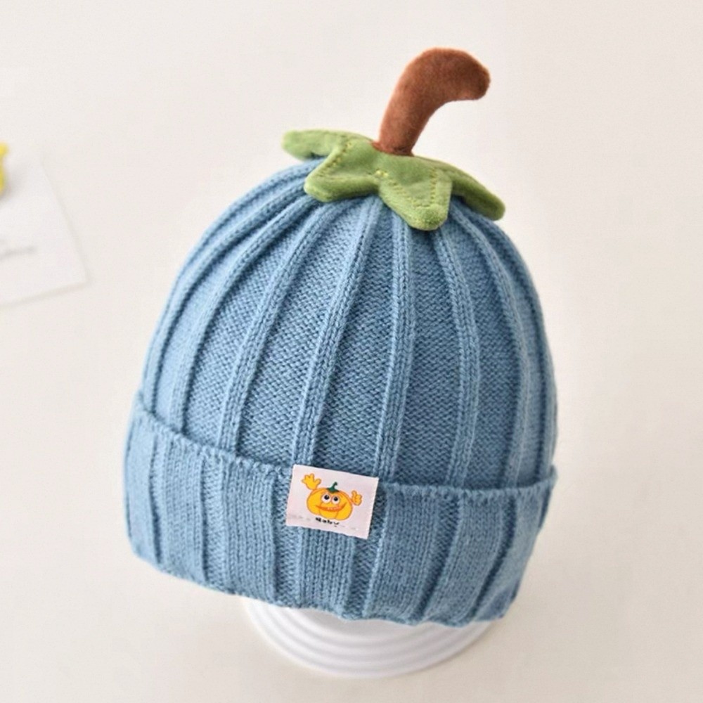 Beanie Cuffed Knit - Urocza, miękka czapka dziecięca z dzianiny,