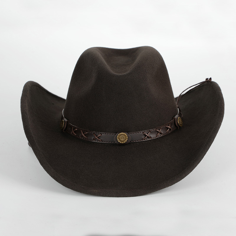 X4007 100% wełniany kowbojski  – Fedora Hat Wool recenzja i cena