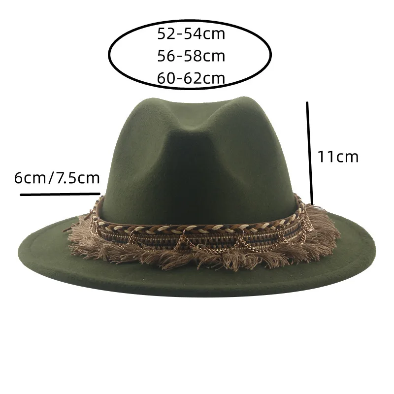 Kowbojskie kapelusze Kapelusz  – Fedora Hat Wool recenzja i cena