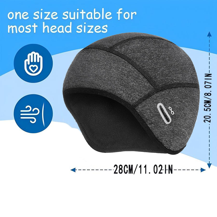 Unisexowa, wiatroodporna, term – Skull Cap Helmet Liner recenzja i cena