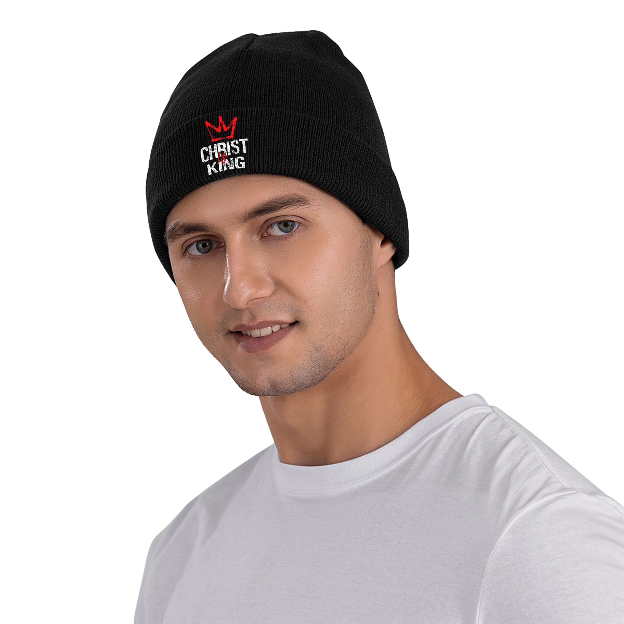 Męskie Damskie Czapki z Dziani – Beanie Cuffed Knit recenzja i cena