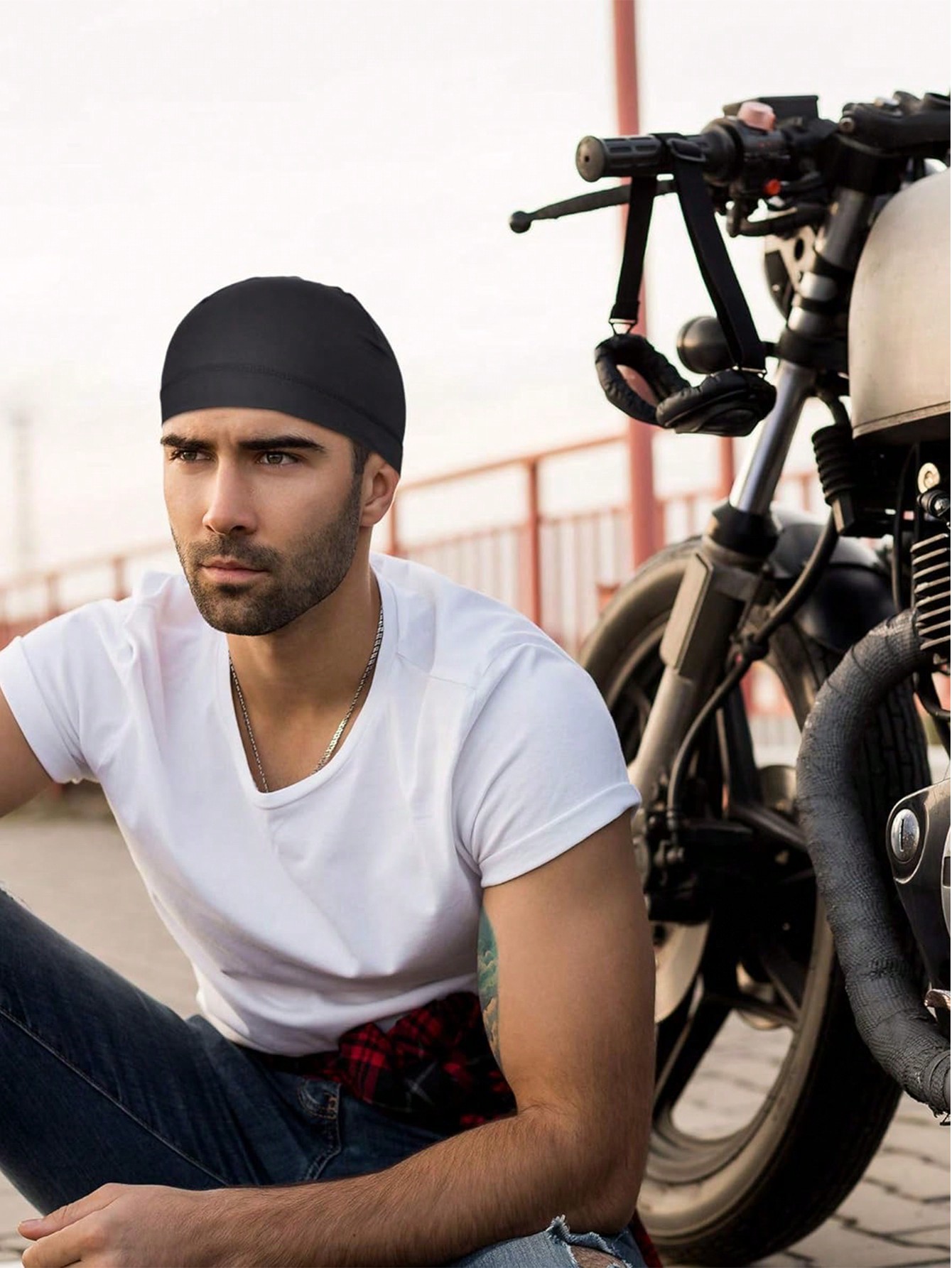 1 szt. Czapka pod kask, odprow – Skull Cap Helmet Liner recenzja i cena