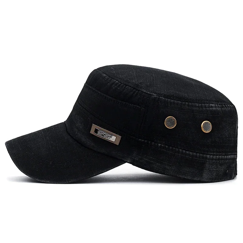 Wojskowa kadeta płaska czapka  – Snapback Hat Flat recenzja i cena